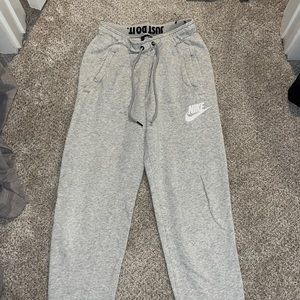 Grey nike sweats